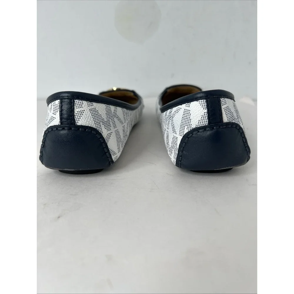 Michael Kors Logo Leather Ballet Flats Size 8‎